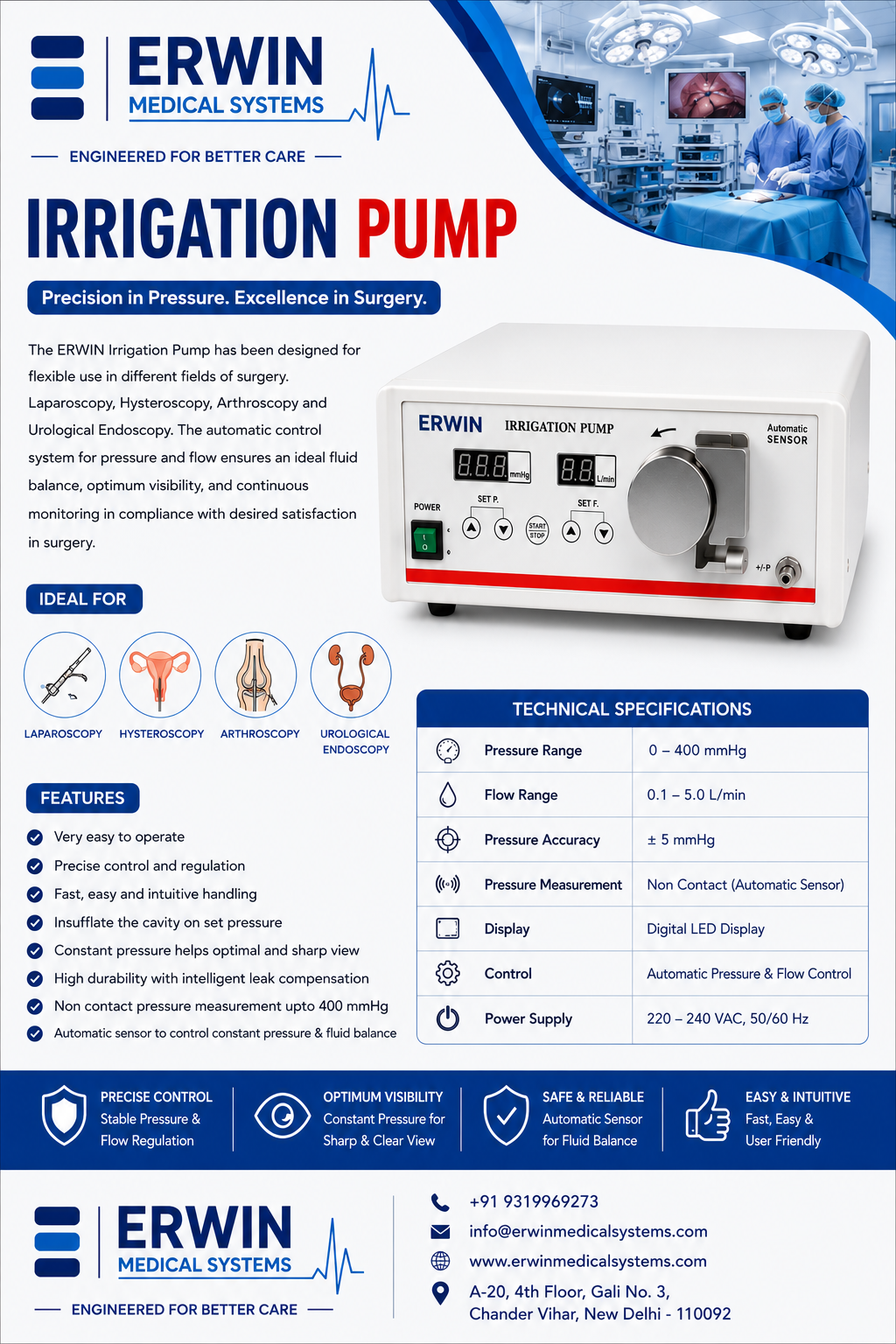 ERWIN Irrigation Pump Brochure